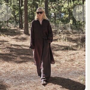 MAMÈNE
JUNO LINEN PANT - RAISIN